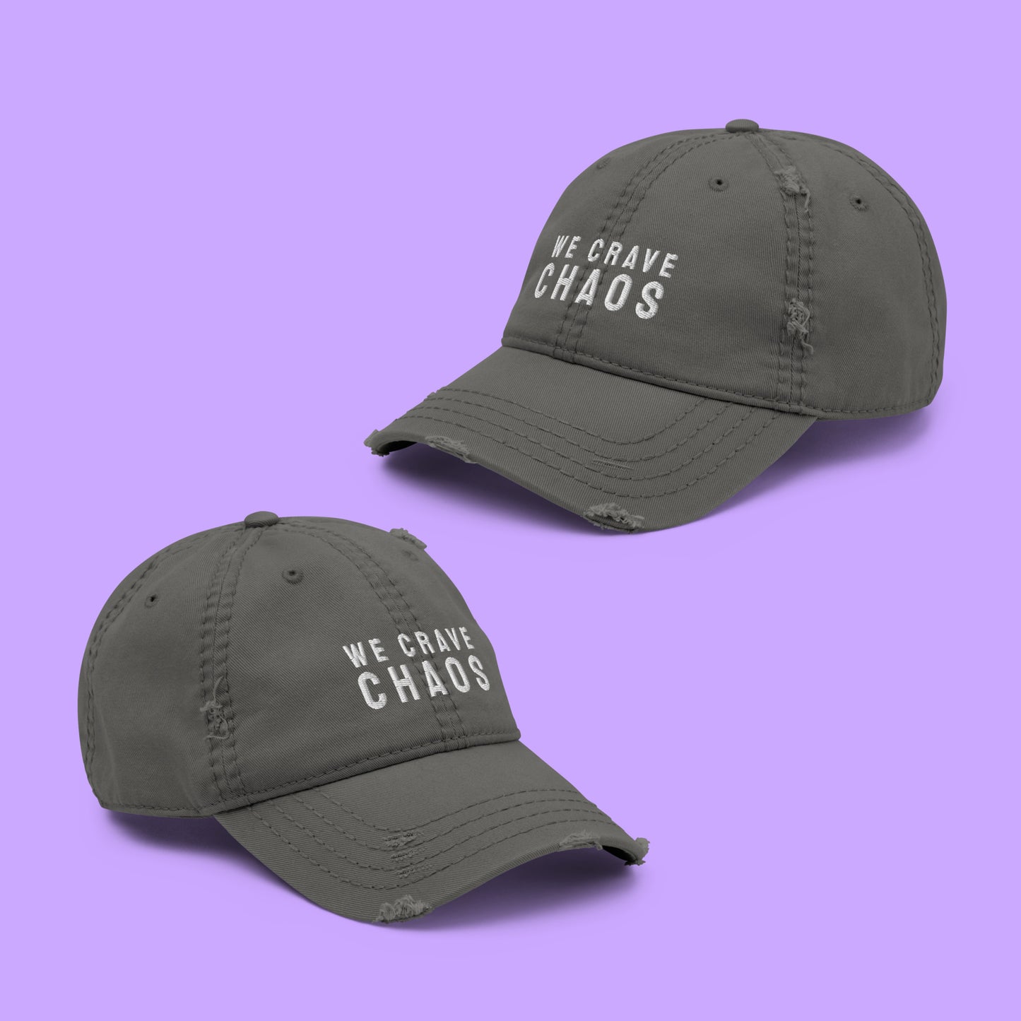 Chaos Distressed Hat