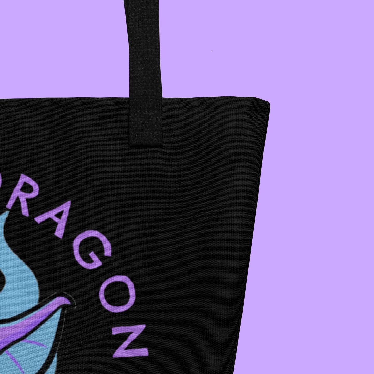 Enzo The Dragon Tote Bag