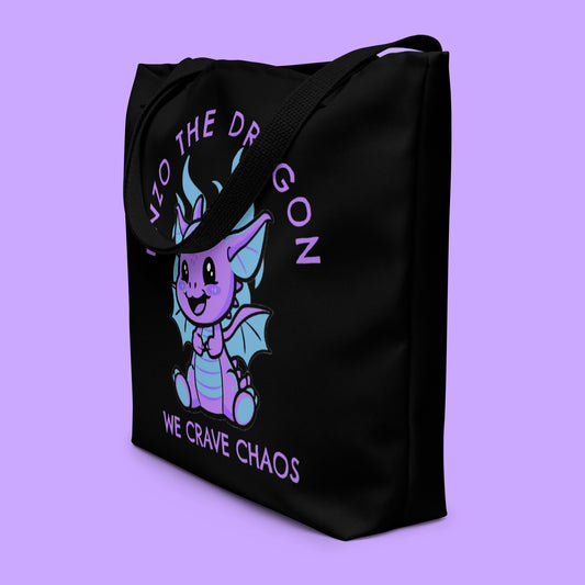 Enzo The Dragon Tote Bag
